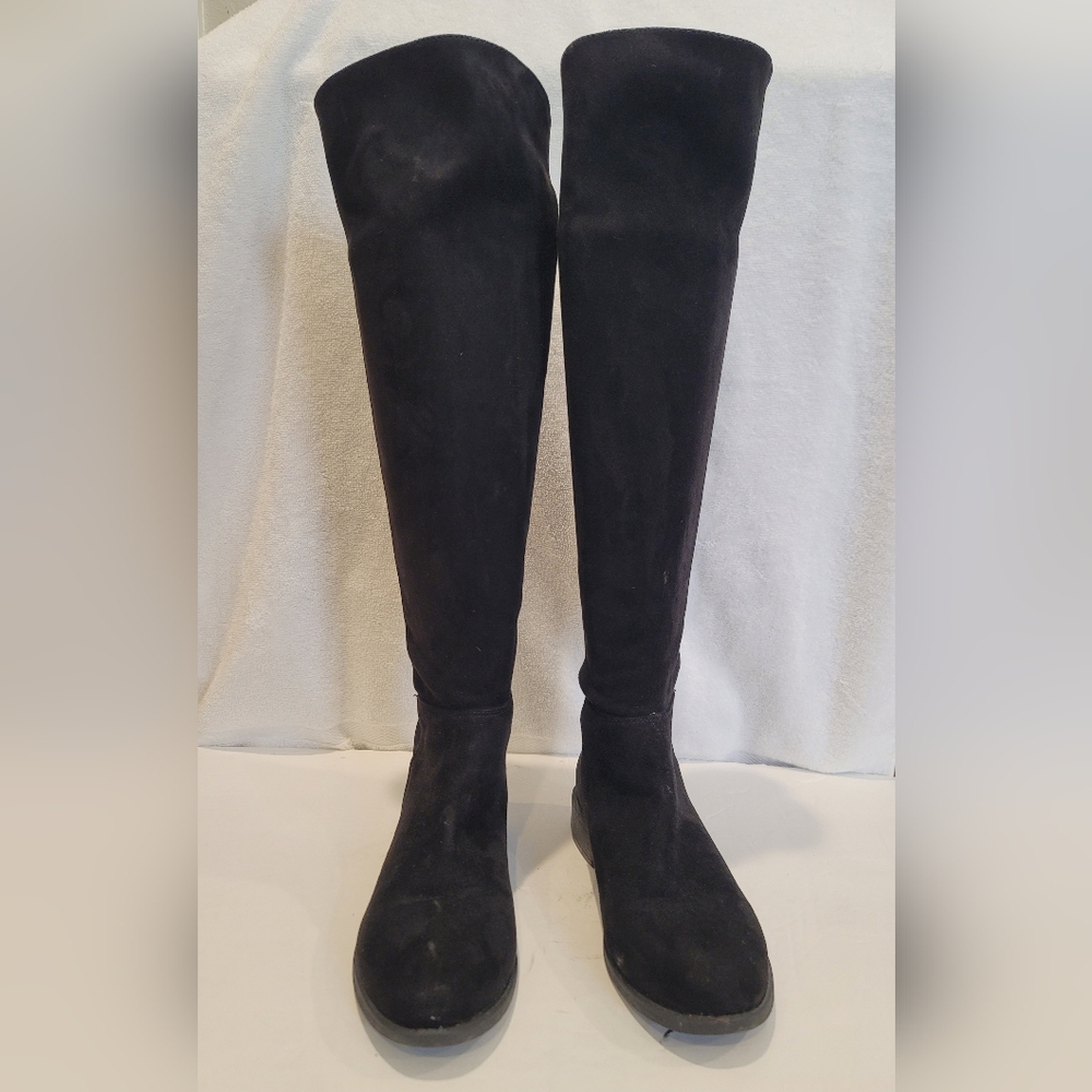 Elegant Black Knee-High Women's Boots